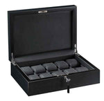 Cargar imagen en el visor de la galería, Volta 10 Carbon Fiber Watch Box - Watch Box Co.