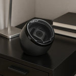 Load image into Gallery viewer, Diplomat Carbon Fiber Watch Winder - Single Watch Holder