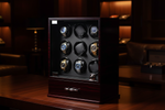 Load image into Gallery viewer, Lifestyle - Diplomat Estate Ebony Nine Watch Winder (corrected color)