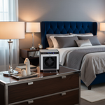 Load image into Gallery viewer, Luxury Bedroom with Silver Watch Winder