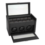 Load image into Gallery viewer, Diplomat Modena Watch Winder - Racing-Inspired Carbon Fiber Design