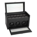 Load image into Gallery viewer, Diplomat Modena Watch Winder - Racing-Inspired Carbon Fiber Design
