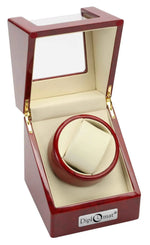 Load image into Gallery viewer, Rosewood Watch Winder Large Faced - Ideal for Automatic Timepieces - Watch Box Co.