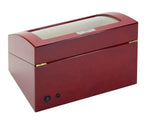 将图像加载到图库查看器中, Diplomat Rosewood Four Watch Winder - Elegant Rosewood Watch Winder for Luxury Timepieces - Watch Box Co.