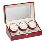 Load image into Gallery viewer, Diplomat Rosewood Watch Winder - Six Watch Capacity for Luxury Timepieces