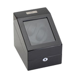 Load image into Gallery viewer, Diplomat Black Edition Double Watch Winder - Watch Box Co. - 2
