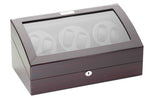 Load image into Gallery viewer, Diplomat Ebony Wood Watch Winder for Luxury Timepieces
