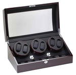 Load image into Gallery viewer, Diplomat Ebony Wood Watch Winder for Luxury Timepieces