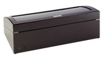Load image into Gallery viewer, Diplomat Ebony Wood Watch Winder - Elegant Eight Watch Storage Solution