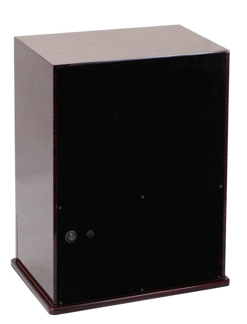 Diplomat Estate Collection Ebony Wood Nine Watch Winder - Watch Box Co. - 3