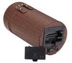 Load image into Gallery viewer, Diplomat Brown Leather Travel Single Watch Winder - Watch Box Co. - 3
