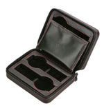 Load image into Gallery viewer, 4-Piece Travel Watch Case – Black Fabric Interior