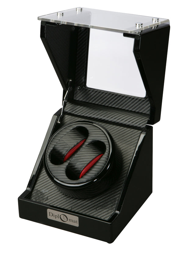 Diplomat Race Edition Double Watch Winder - Watch Box Co. - 1