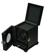 Load image into Gallery viewer, Volta Carbon Fiber Watch Winder with Storage