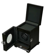 Load image into Gallery viewer, Volta Rustic Brown Watch Winder with Storage for Elegant Timepiece Care