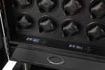 Load image into Gallery viewer, Volta Watch Winder 8-Piece Signature Series in High Gloss Carbon Fiber Finish