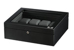 Load image into Gallery viewer, Volta 8 Carbon Fiber Watch Box With Glass Top - Watch Box Co. - 2
