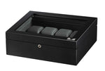 Load image into Gallery viewer, Volta 8 Carbon Fiber Watch Box With Glass Top