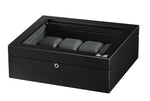 Load image into Gallery viewer, Volta 8 Carbon Fiber Watch Box With Glass Top