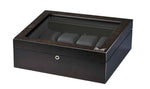 Cargar imagen en el visor de la galería, Volta 8-Piece Rustic Brown Matte Watch Case - Watch Box Co.