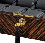 Load image into Gallery viewer, Volta 10-Piece High Gloss Ebony Wood Watch Case