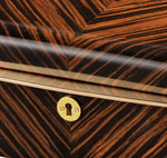 Cargar imagen en el visor de la galería, Volta 10-Piece High Gloss Ebony Wood Watch Case - Watch Box Co.