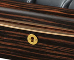 Cargar imagen en el visor de la galería, Volta 8-Piece Ebony Wood Watch Case - Watch Box Co.