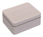 Load image into Gallery viewer, Volta Jewelry Case - 4-Piece Combination Watch & Jewelry Case in Nude Leather