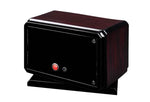 Cargar imagen en el visor de la galería, Volta Dark Rosewood Watch Winder with Rotation Base - Double Watch Storage Solution - Watch Box Co.