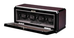 Load image into Gallery viewer, Volta Dark Ebony Rosewood Watch Winder - Premium Four Watch Storage Solution - Watch Box Co.