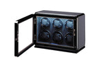 Load image into Gallery viewer, Volta Carbon Fiber Watch Winder - Premium Six Watch Capacity - Watch Box Co.