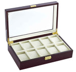 Load image into Gallery viewer, Diplomat 10-Piece Rosewood Watch Box