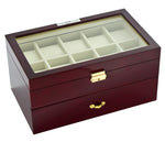 Load image into Gallery viewer, (20) Diplomat Glossy Rosewood Watch Box - Watch Box Co. - 2
