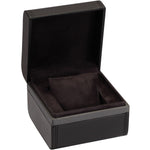 Load image into Gallery viewer, Diplomat Single Leather Watch Box In Black Onyx
