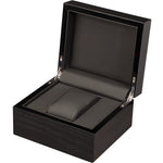 Load image into Gallery viewer, Single Black Mahogany Wood Watch Box - Watch Box Co. - 2
