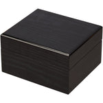 Load image into Gallery viewer, Single Black Mahogany Wood Watch Box - Watch Box Co. - 3
