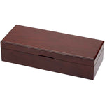 Load image into Gallery viewer, 6-Piece Mahogany Wood Watch Box – Gloss Finish with Beige Micro Suede Interior