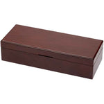 Cargar imagen en el visor de la galería, 6-Piece Mahogany Wood Watch Box – Gloss Finish with Beige Micro Suede Interior - Watch Box Co.
