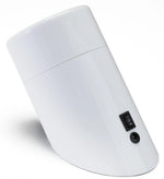 Cargar imagen en el visor de la galería, Diplomat Modern Single White Piano Finish Watch Winder with Japanese Mabuchi Motor - Watch Box Co.