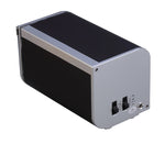 Load image into Gallery viewer, Diplomat Single Watch Winder – Silver/Black Matte Finish by Watch Box Co.