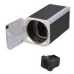 Load image into Gallery viewer, Diplomat Watch Winder – Silver/Black Matte Finish Single Watch Winder