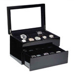 Load image into Gallery viewer, Diplomat 17-Piece High Gloss Piano Finish Watch Box