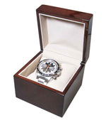 Load image into Gallery viewer, Diplomat Single Mahogany Wood Watch Box