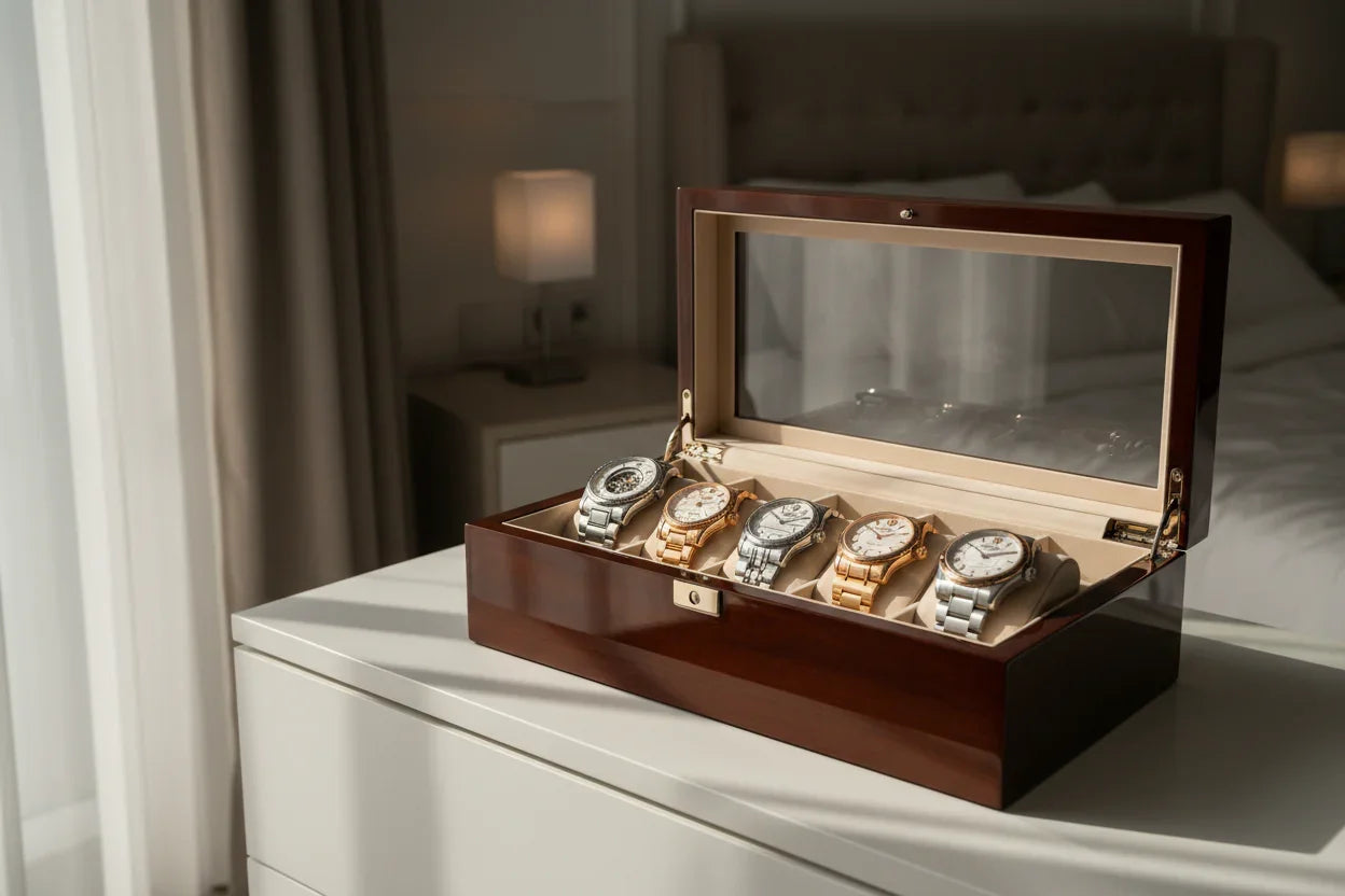 Glass-Top Watch Box Guide: Protect & Present Your Collection | Watch ...