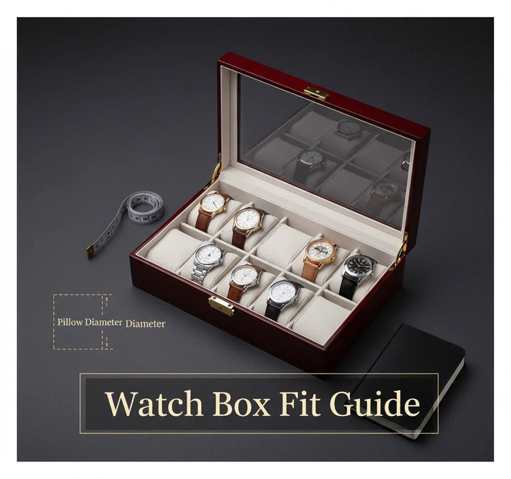 Watch Box Fit Guide: Pillow Sizes & Slot Dimensions for Large Watches ...