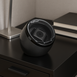 Load image into Gallery viewer, Diplomat Carbon Fiber Watch Winder - Single Watch Holder
