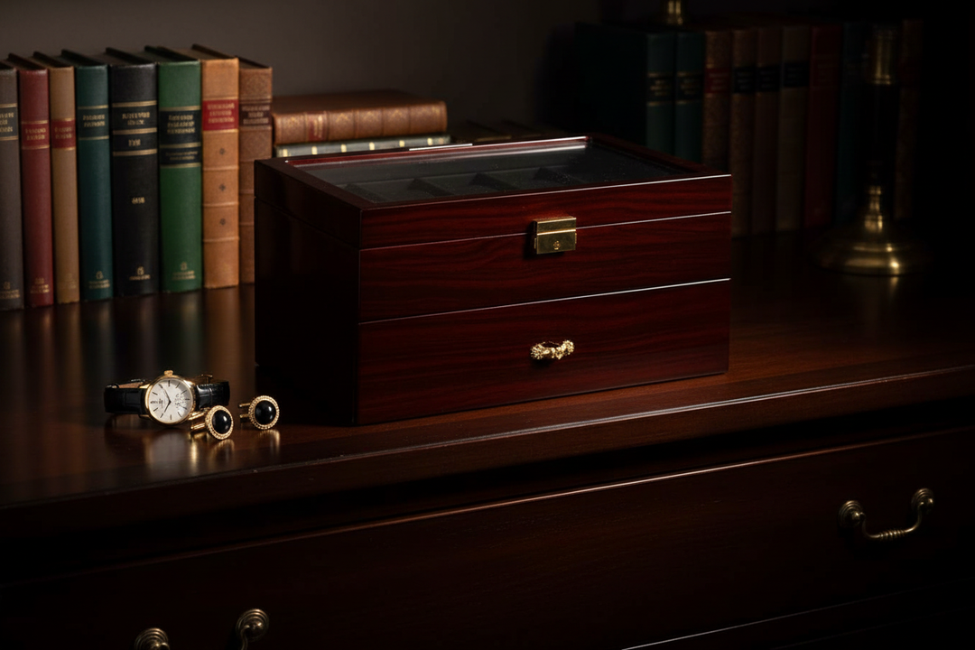 Lifestyle - Diplomat 20-Piece Dark Ebony Watch Box