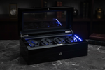 Cargar imagen en el visor de la galería, Lifestyle - Diplomat Black Edition 8-Watch Winder v2