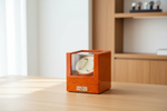 将图像加载到图库查看器中， Lifestyle - Diplomat Burlwood Double Watch Winder v2