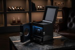 Load image into Gallery viewer, Lifestyle - Volta Carbon Fiber Watch Winder with Storage